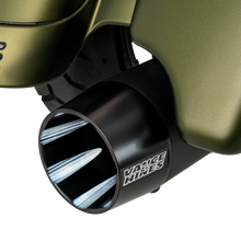 Load image into Gallery viewer, Vance & Hines 17-23 Harley Touring Models Blackbird 450 Slip-Ons - Black Contrast Finish End Caps
