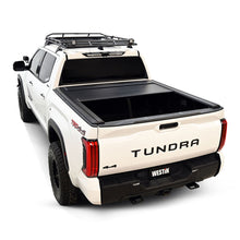 Load image into Gallery viewer, Westin Manual Retractable Tonneau Cover 22-26 Toyota Tundra 5.5ft Bed Black
