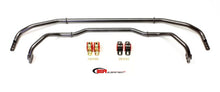 Load image into Gallery viewer, BMR 13-15 Chevrolet Camaro Front & Rear Hollow 29mm Adj. Sway Bar Kit w/ Bushings - Black Hammertone