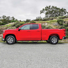 Load image into Gallery viewer, Westin 14-18 Chevy/GMC Silverado/Sierra 1500/2500/3500 Double Cab Outlaw Drop Nerf Bars Tex Black
