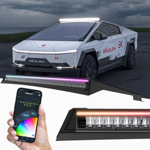 Load image into Gallery viewer, XK Glow Tesla Cybertruck XKmax 50in Roof LED Off-Road Light Bar w/ RGBW Chasing DRL & App Control