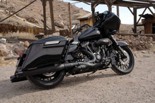 Load image into Gallery viewer, Vance & Hines 17-23 Harley Touring Models Blackbird 450 Slip-Ons - Black Contrast Finish End Caps