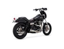 Load image into Gallery viewer, Vance & Hines HD Dyna 91-09 Upsweep SS 2-1 Full System Exhaust