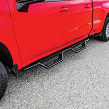 Load image into Gallery viewer, Westin 14-18 Chevy/GMC Silverado/Sierra 1500/2500/3500 Double Cab Outlaw Drop Nerf Bars Tex Black