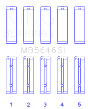 Load image into Gallery viewer, King Engine Bearings Toyota 1AZFE/2AZFE Main Bearing Set