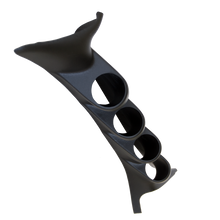 Load image into Gallery viewer, Autometer 99-07 Ford Super Duty Black 52mm Quad Pillar Pod