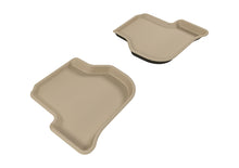 Load image into Gallery viewer, 3D MAXpider 2005-2010 Volkswagen Jetta/Golf Kagu 2nd Row Floormats - Tan
