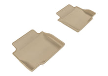 Load image into Gallery viewer, 3D MAXpider 2006-2013 Chevrolet Impala/Impala Limited Kagu 2nd Row Floormats - Tan