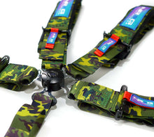 Load image into Gallery viewer, NRG 5PT 3in. Seat Belt Harness / Cam Lock - Blue
