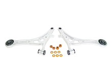 Load image into Gallery viewer, Whiteline 17-21 Subaru WRX/STI Front Lower Control Arms w/ Caster Correction
