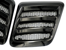 Load image into Gallery viewer, Roush 2018-2023 Mustang Hood Heat Extractors - Gloss Black
