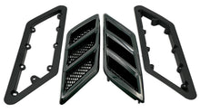 Load image into Gallery viewer, Roush 2015-2023 Roush Mustang Fender Vent Heat Extractors - Gloss Black
