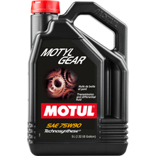 Load image into Gallery viewer, Motul Motylgear 75W90 4X5L - API GL-4/GL-5 MIL-L-2105D - 5L (1.3 Gal.)

