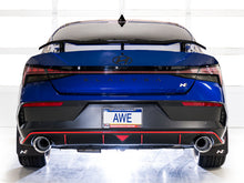 Load image into Gallery viewer, AWE Tuning 22-26 Hyundai Elantra N Track Edition Cat-Back Exhaust - Chrome Silver Tips
