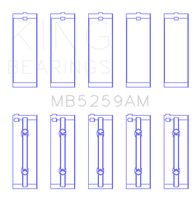 Load image into Gallery viewer, King Engine Bearings Acura B18A1/B1/C1/C5 K20A/K24A Main Bearing Set - Size STD
