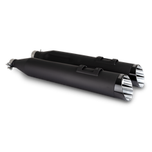 Load image into Gallery viewer, Vance &amp; Hines Harley-Davidson M8 Touring Razorback 450 Slip-ons - Black

