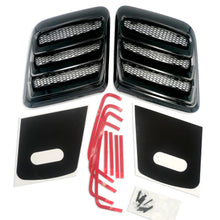 Load image into Gallery viewer, Roush 2018-2023 Mustang Hood Heat Extractors - Gloss Black
