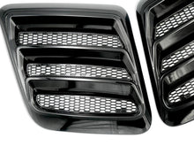 Load image into Gallery viewer, Roush 2018-2023 Mustang Hood Heat Extractors - Gloss Black
