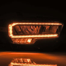 Load image into Gallery viewer, AlphaRex 16-23 Toyota Tacoma LUXX-Series LED Crystal Headlights - Alpha-Black
