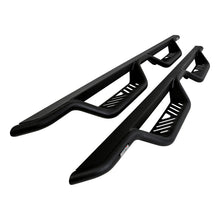Load image into Gallery viewer, Westin 14-18 Chevy/GMC Silverado/Sierra 1500/2500/3500 Double Cab Outlaw Drop Nerf Bars Tex Black
