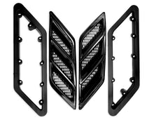Load image into Gallery viewer, Roush 2015-2023 Roush Mustang Fender Vent Heat Extractors - Gloss Black
