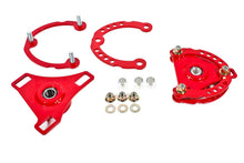 Load image into Gallery viewer, BMR 15-17 S550 Mustang Caster Camber Plates - Red
