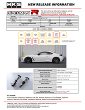 Load image into Gallery viewer, HKS Hipermax R ZN8 Full Kit
