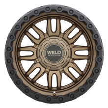 Load image into Gallery viewer, Weld Off-Road Swift 17x9in - 5x114.3 / 5x127 BP - ET-12 - 78.1mm CB- Satin Bronze Wheel &amp; Black Ring
