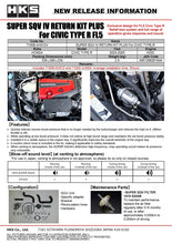 Load image into Gallery viewer, HKS SUPER SQV4 RETURN KIT PLUS FL5
