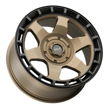 Load image into Gallery viewer, Weld Off-Road Ridge 17x9 - 5x114.3 / 5x127 BP - ET-12 - 78.1mm CB - Satin Bronze Wheel (Black Ring)
