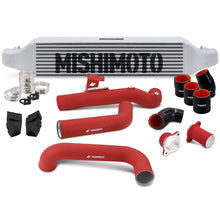 Load image into Gallery viewer, Mishimoto 2022+ Honda Civic 1.5T Intercooler Kit - Silver Intercooler - Red Pipes

