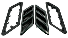 Load image into Gallery viewer, Roush 2015-2023 Roush Mustang Fender Vent Heat Extractors - Gloss Black
