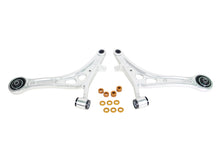 Load image into Gallery viewer, Whiteline 17-21 Subaru WRX/STI Front Lower Control Arms w/ Caster Correction
