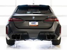 Load image into Gallery viewer, AWE Tuning BMW G90/G99 M5 Track Edition Cat-Back Exhaust - Diamond Black Tips
