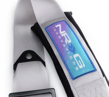 Load image into Gallery viewer, NRG 5PT 3in. Seat Belt Harness / Cam Lock - Silver
