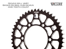 Load image into Gallery viewer, Vortex Racing V4 43 Tooth 520 Rear Sprocket - Black
