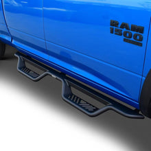 Load image into Gallery viewer, Westin 09-18/19-24 Ram 1500 Quad Cab/Classic Outlaw Drop Nerf Step Bars Textured Black
