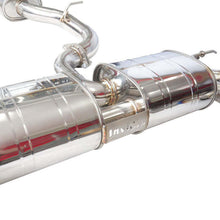 Load image into Gallery viewer, Invidia 2022+ Volkswagen Golf R MK8 76mm R400 Valved Cat Back Exhaust Rolled TI Tips
