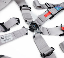 Load image into Gallery viewer, NRG 5PT 3in. Seat Belt Harness / Cam Lock - Silver
