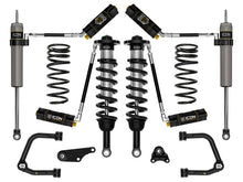 Load image into Gallery viewer, ICON 2024+ Toyota Tacoma 1.25in-3in Stage 5 Suspension System Tubular w/ Triple Rate Spring
