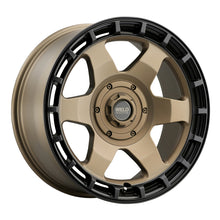Load image into Gallery viewer, Weld Off-Road Ridge 20x9 - 8x170 BP - ET0 - 125.1mm CB - Satin Bronze Wheel (Black Ring)
