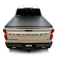 Load image into Gallery viewer, Westin 19-26 GM Silverado/Sierra 1500 5ft 8in Bed Manual Retractable Tonneau Cover - Black
