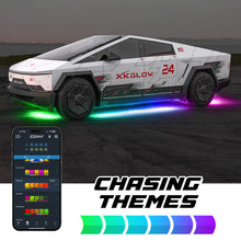 Load image into Gallery viewer, XK Glow Tesla Cybertruck XKMax LED Underglow Light Kit w/ RGBW Chasing Lights
