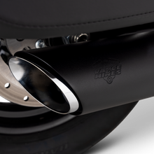 Load image into Gallery viewer, Vance &amp; Hines 2025+ HD Softail Twin Slash 4in Round Black Slip-On Exhaust
