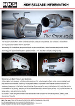 Load image into Gallery viewer, HKS 89-94 Nissan Skyline GT-R E-BNR32 RB26DETT URBAN MATTE Edition Super Turbo Muffler
