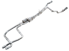 Load image into Gallery viewer, AWE Tuning 2025+ RAM 1500 RHO 3.0 I6 TT 0FG Dual Rear Exit Cat-Back Exhaust - Chrome Silver Tips
