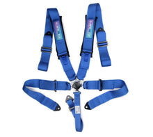 Load image into Gallery viewer, NRG 5PT 3in. Seat Belt Harness / Cam Lock - Blue
