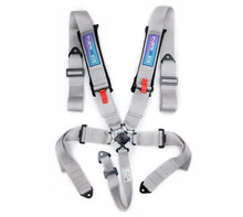 Load image into Gallery viewer, NRG 5PT 3in. Seat Belt Harness / Cam Lock - Silver
