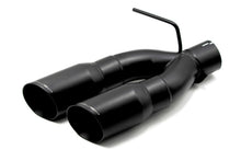 Load image into Gallery viewer, Roush 21-24 Ford F-150 5.0L 4in Black Exhaust Y Tip Kit
