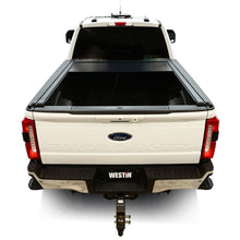 Load image into Gallery viewer, Westin 17-26 Ford F-250/F-350/F-450/F-550 SD 6ft 10in Bed Manual Retractable Tonneau Cover - Black
